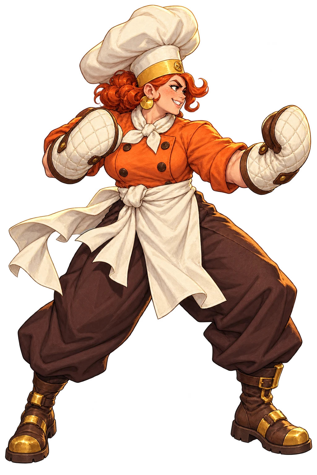 Saffron, FrizFighter’s chef fighter